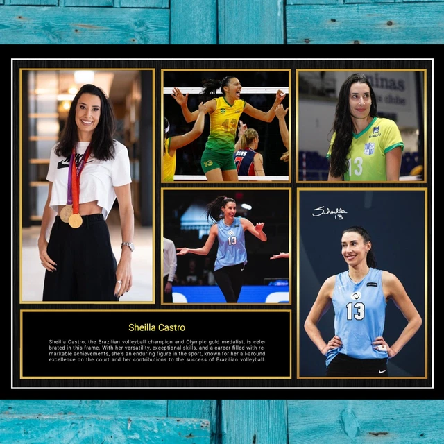 Sheilla Castro,Former volleyball player,Sports Memorabilia Frame