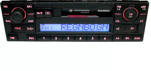 ORIGINAL VOLKSWAGEN GAMMA V 1J0035186/B/D/E/Autoradio VW Radio EUR 179,95 -  PicClick FR