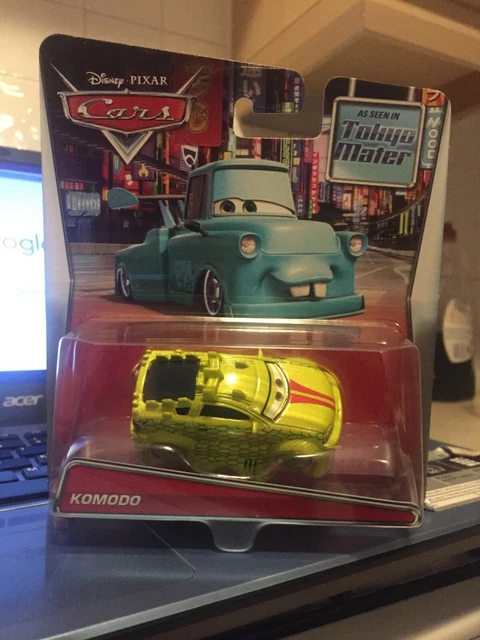 DISNEY PIXAR CARS Toons Komodo Tokyo Mater Mattel 1.55 Scale BNIB Rare ...