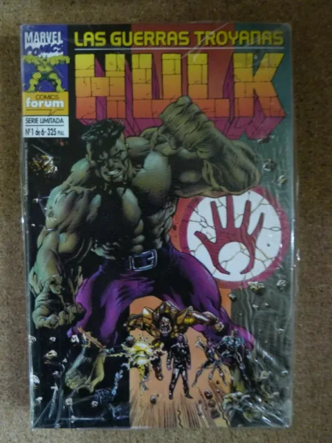 Hulk Las Guerras Troyanas.Coleccion Completa de 6 Comics.Marvel.Forum