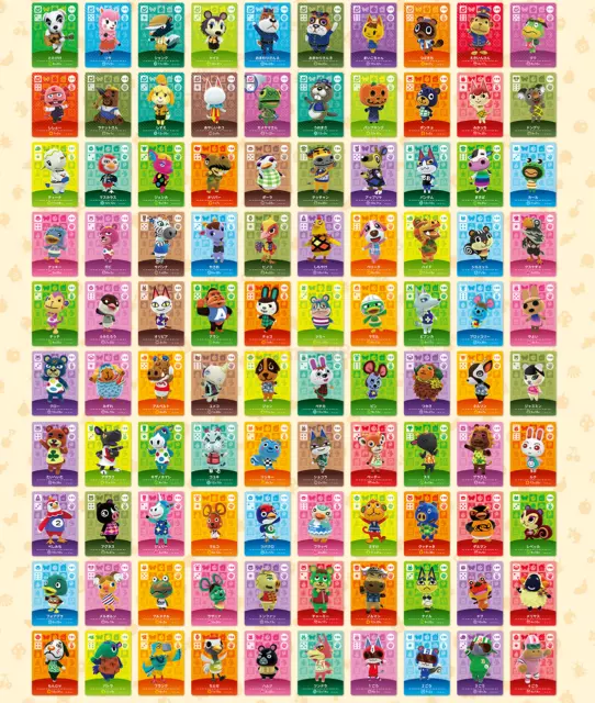 Animal Crossing Series 2 Amiibo Cards Brand New Pick And Choose - Free Shipping