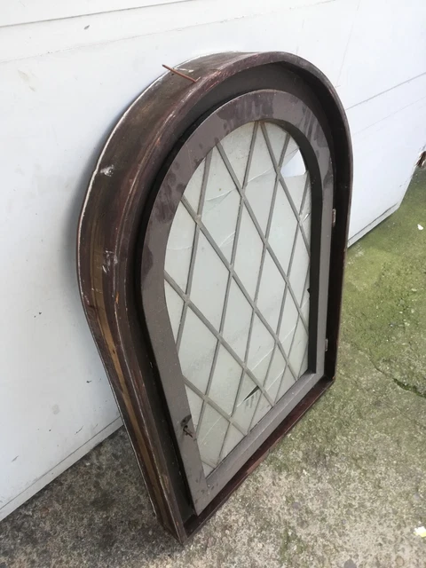 Fenster Element Bleiverglasung Gaststätte Brauerei Glas Vintage Kneipe