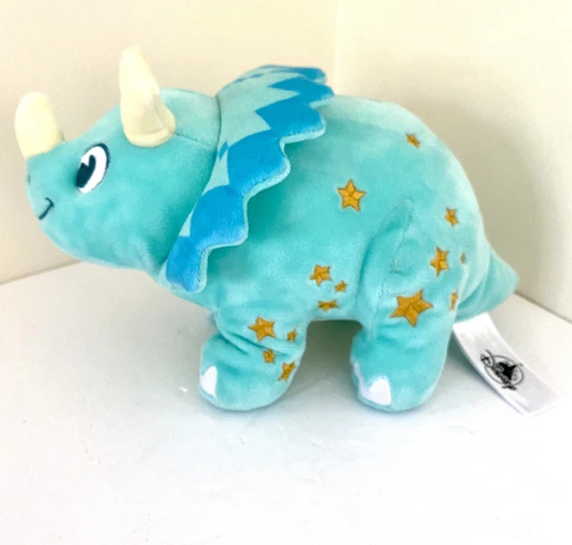 Disney Parks Animal Kingdom Dinoland Triceratops Plush Dinosaur Stuffed Animal