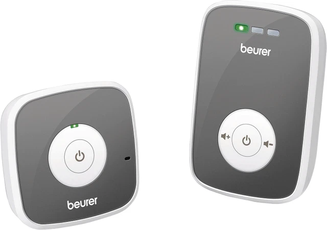 Beurer Baby-Überwachungsset BY 33 Weiss-Grau, strahlungsarm, NEU OVP