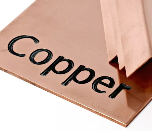 SGS COPPER SHEET Genuine Copper Sheet Guillotine Cut & Bespoke Sizes to order