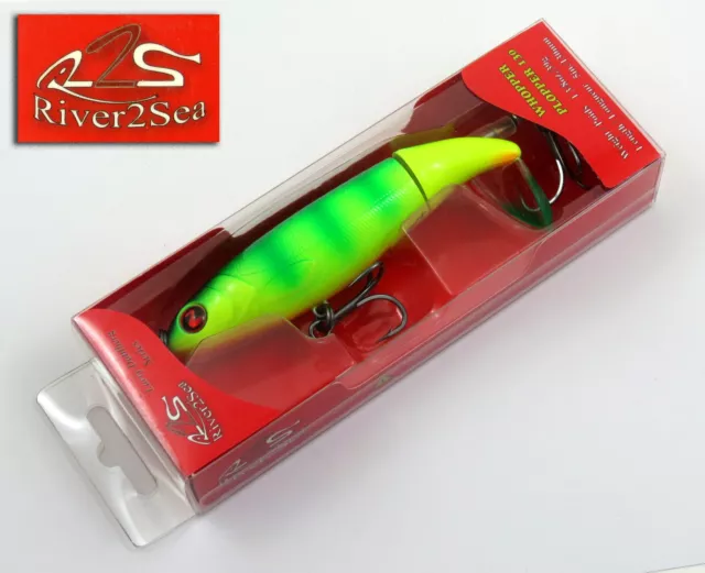 River2Sea Whopper Plopper 130 Fire Tiger  13 cm 39 grs