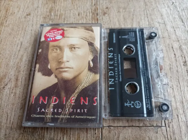 Sacred Spirit Chants Des Indiens D'amerique Cassette Audio Tape K7 Mc