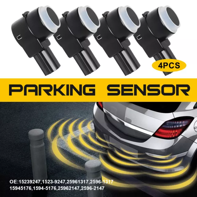4X Parking Backup Bumper Reverse For GMC Chevy Park Assist Sensor 06-19 15239247