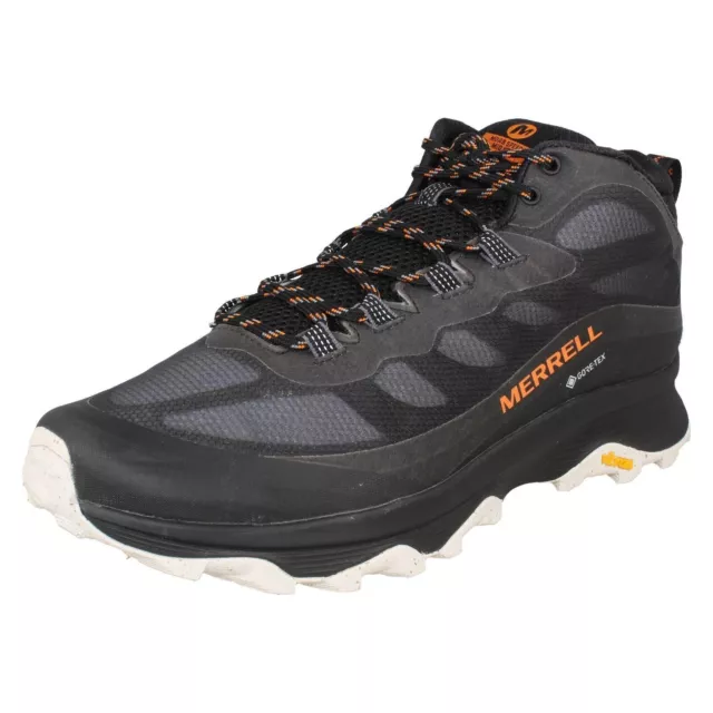 Hommes Gore-Tex Avec Semelle Vibram Marche Bottes Moab Vitesse Mi GTX