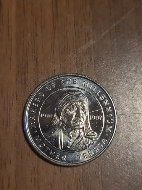 Makers Of The Millenium 2000 Coin Mother Teresa