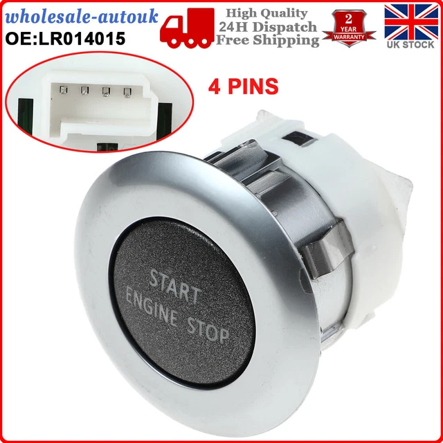START STOP ENGINE Switch Button LR014015 For Land Range Rover Sport 10