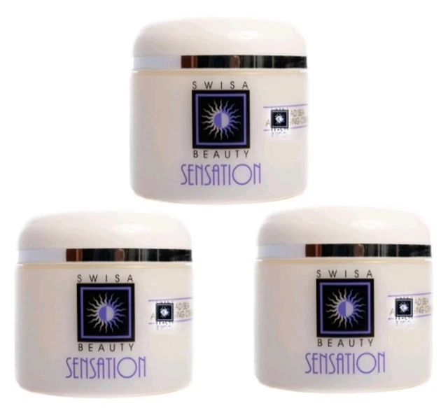 LOT OF 3 Swisa Beauty Dead Sea Minerals Facial Peel x3 Units