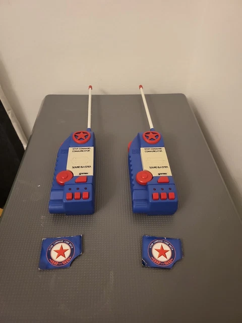 Star Command Communicator SYSTEMA UK LTD Star Command Communicator Walkie Talkies 1997 EUR 17,43 ...