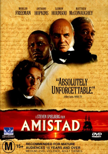 AMISTAD - MORGAN Freeman, Anthony Hopkins, Matthew McConaughey