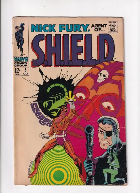 Nick Fury Agent of Shield, Vol. 1 #5