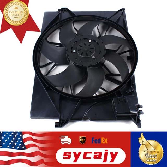RADIATOR COOLING FAN Blower Assembly For MERCEDESBENZ CL500 S350 S430