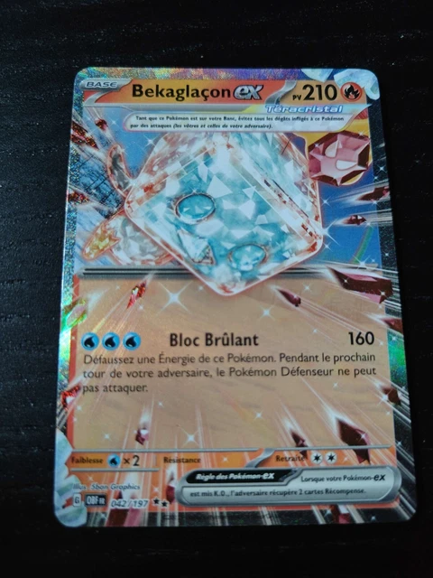 Booster Flammes Obsidiennes - Tyranocif Téracristal - Pokémon Card Game