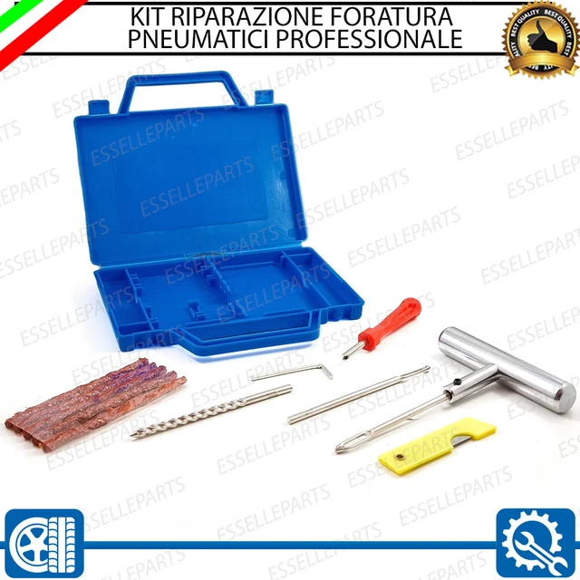 KIT RIPARA PNEUMATICI GONFIA E RIPARA GOMME PER AUTO MOTO SCOOTER BICI QUAD COMPATIBILE CON TM MOTO MX 530 Fi KIT RIPARAZIONE FORATURE GOMME SET GONFIAGGIO RAPIDO FLACONE DA 280ML