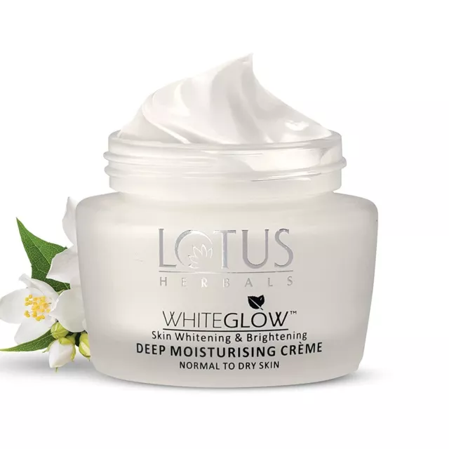 Lotus Herbals Spf 20 Pa+++ White Glow Whitening Deep Moisturizing Creme 40 g