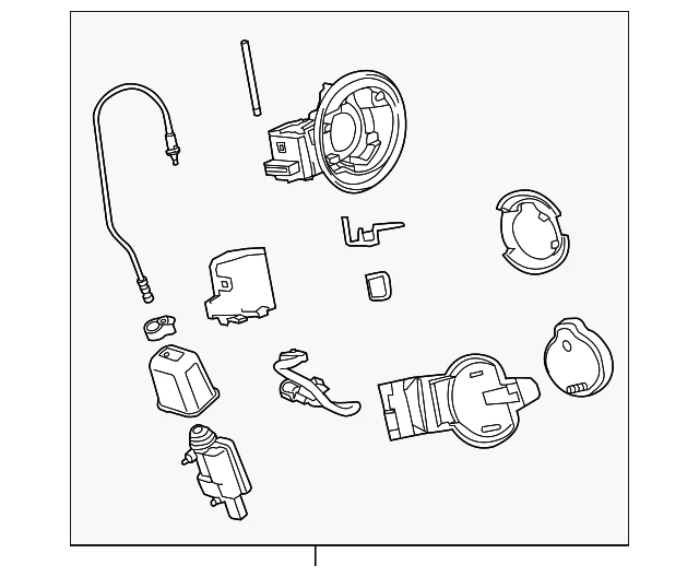 Genuine GM Drive Motor Battery Charger Receptacle 23281030