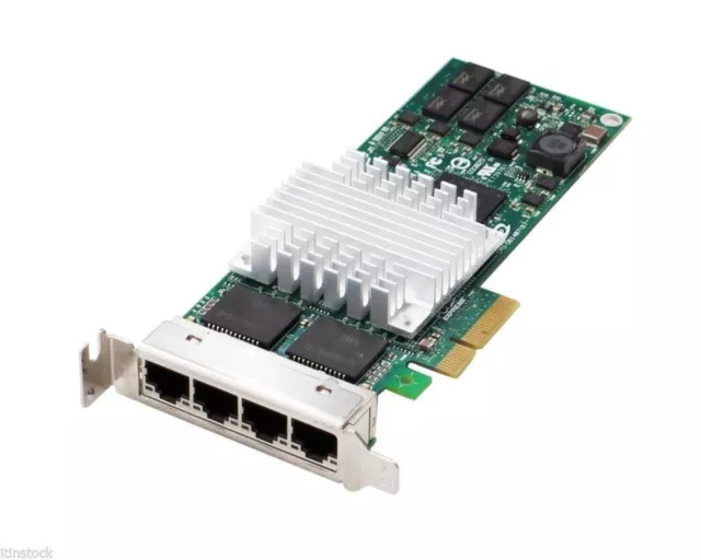 Sun X4446A-Z 375-3481 Quad Port Gigabit Ethernet Server Adapter PCI-E x4