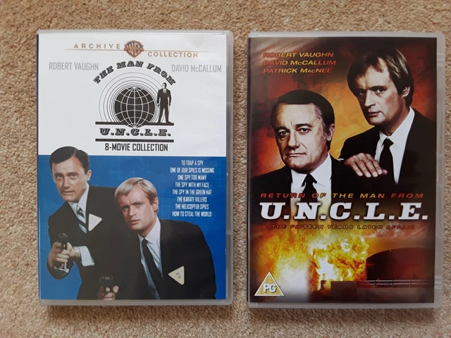 THE MAN FROM U.N.C.L.E.: 8 Movies Collection + Return of the Man