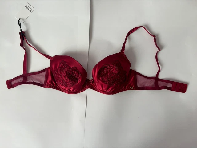 Soutien-Gorge Push-Up Millesia - Taille 95B Blanche - Neuf Avec Étiquettes