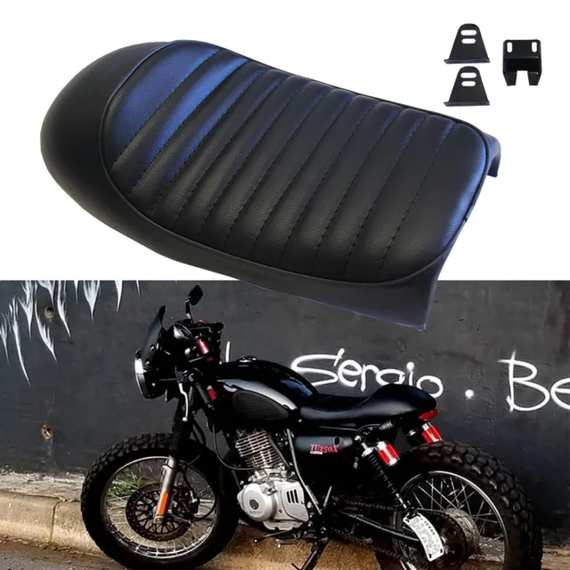 Motorcycle Cafe Racer Seat Saddle For Suzuki T250 T500 GT380 GS 550 650 750 1000