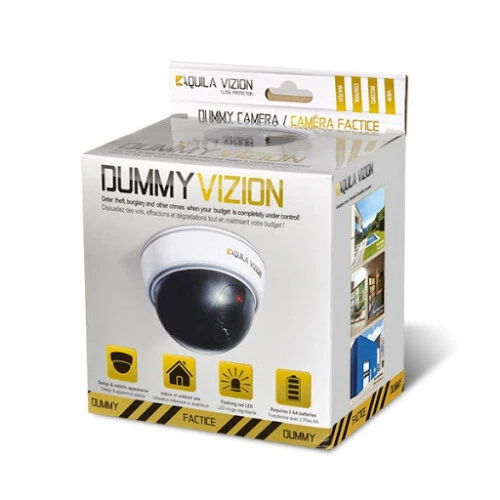 Caméra de surveillance factice DOME