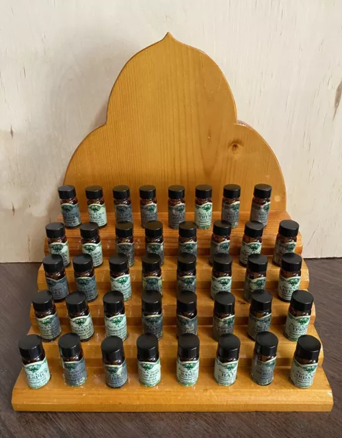 40 Aura Cacia Pure Essential Oils Frankincense Myrrh Ylang Ylang mixed LOT 3