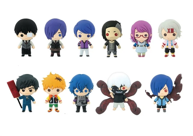 Tokyo Ghoul Portachiavi 3D Set Completo Di 11 Pezzi Serie 3 Anime Manga #1