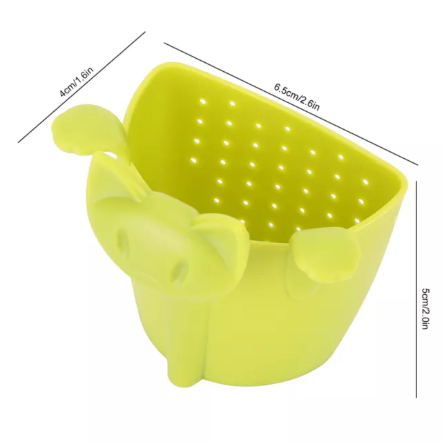 SD (Green)Home Office Cute Cat Shape Silicone Tea Infuser Tea Strainer Filter Te 2