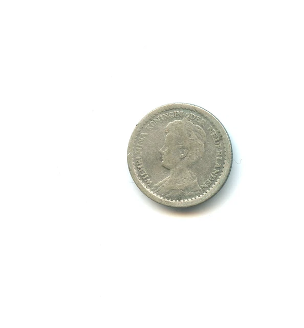 Pays Bas 10 cents argent 1916 n°E531