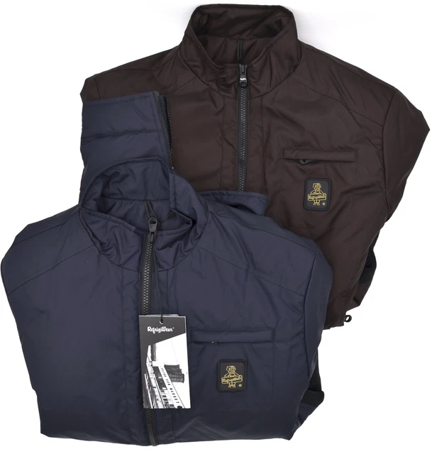 Refriwear Uomo Giubbotto Imbottito Piumino Invernale Casual Art. G11700 Ny3209