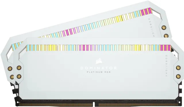 32 Go Corsair Dominator Platinum DDR5 5600MHz CL36 Dual Memory Kit