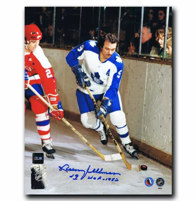 Norm Ullman Toronto Maple Leafs Autographed 8x10 Photo