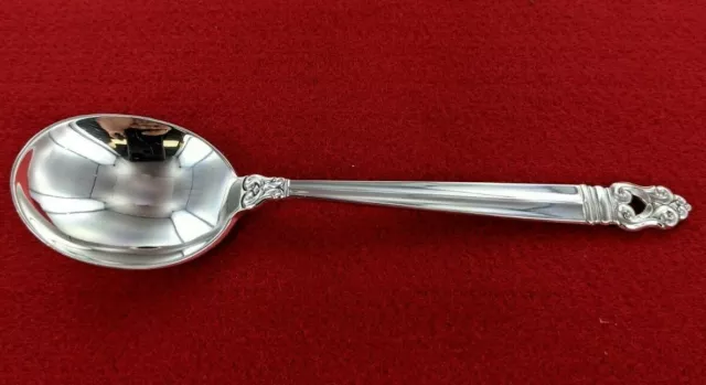 INTL Sterling Silver Royal Danish No Monogram 6 1/2" Soup Spoon