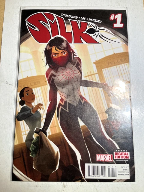 Silk Marvel comic lot 1 4 Lee Variant 7 J Scott Campbell 2