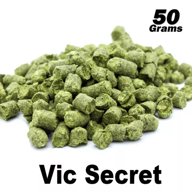 50g Vic Secret Hop Pellets Hops Alpha Acid 14%-17% AU Home Brew