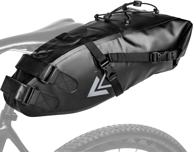 Borsa Posteriore Per Bicicletta BAIGIO 3 In 1 - Impermeabile, 75L Capacità | Per Cicloturismo - Foto 7