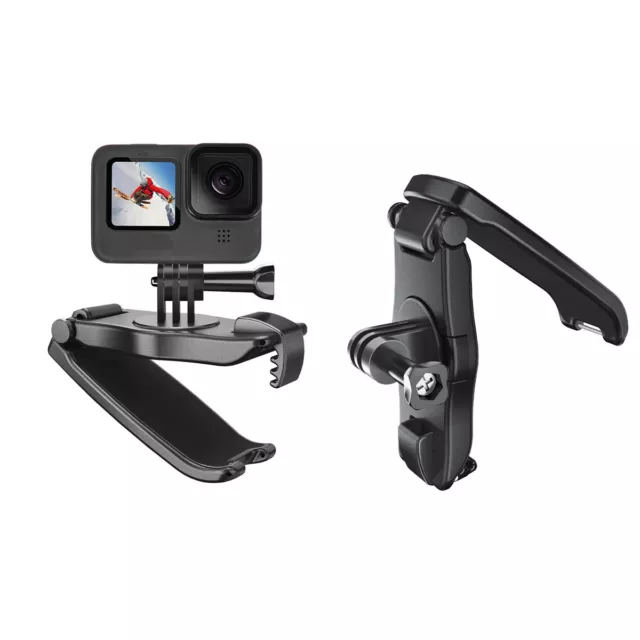 Universal Sports Camera Strap Mount Backpack Clip For DJI Action 2 3/Insta360 X3