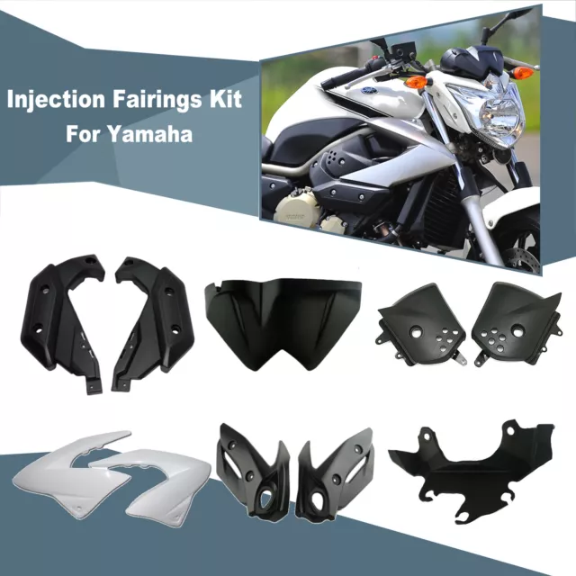 For Yamaha XJ6 Unpainted Injection Fairings Bodywork Cover Kit 10PCS 2009-2012