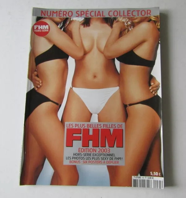 Revue pour Adultes. FHM Special collector. Edition 2003.