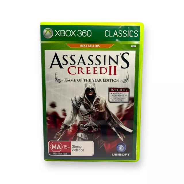 Assassins Creed II 2 Black Edition Collector (WITH PC GAME) 🇦🇺 Ezio statue