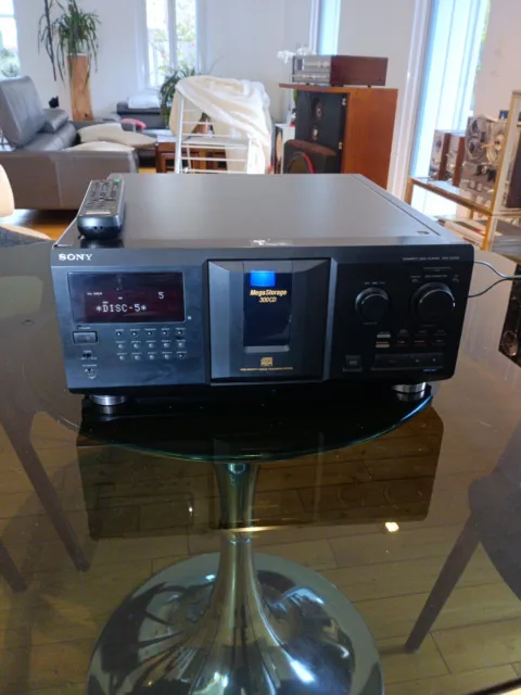 Lecteur 300 CD Sony Cdp-cx335 Fonctionnement ✅Avec Télécommande Rm-dx300
