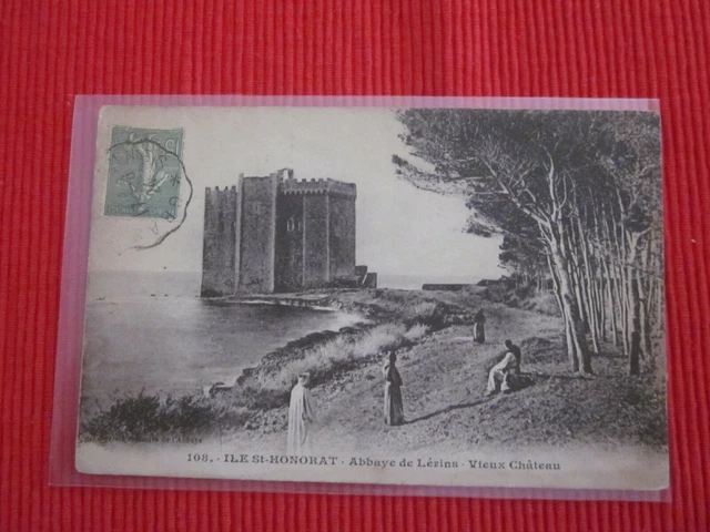Cpa Written Stamp Ile St Honorat
