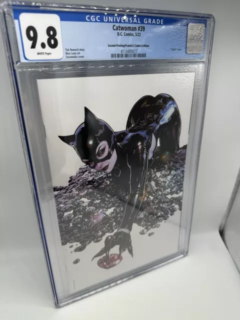 Catwoman #39 2022 DC Sozomaika Frankies Variant 2nd Printing CGC 9.8