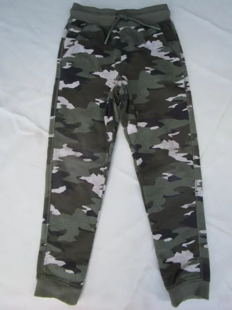 Boys Target track pants with  drawstring  Size 8     camo