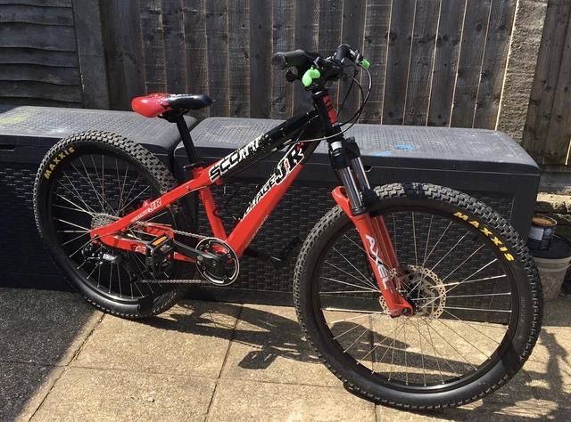 UPGRADED SCOTT JR Voltage Kids 24 Inch Wheel Mountain Bike / Downhill ...