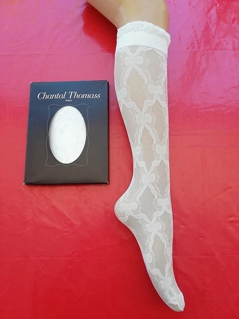 Mi-bas Résille Chantal Thomass Noir Taille Unique – Neuf Avec étiquettes